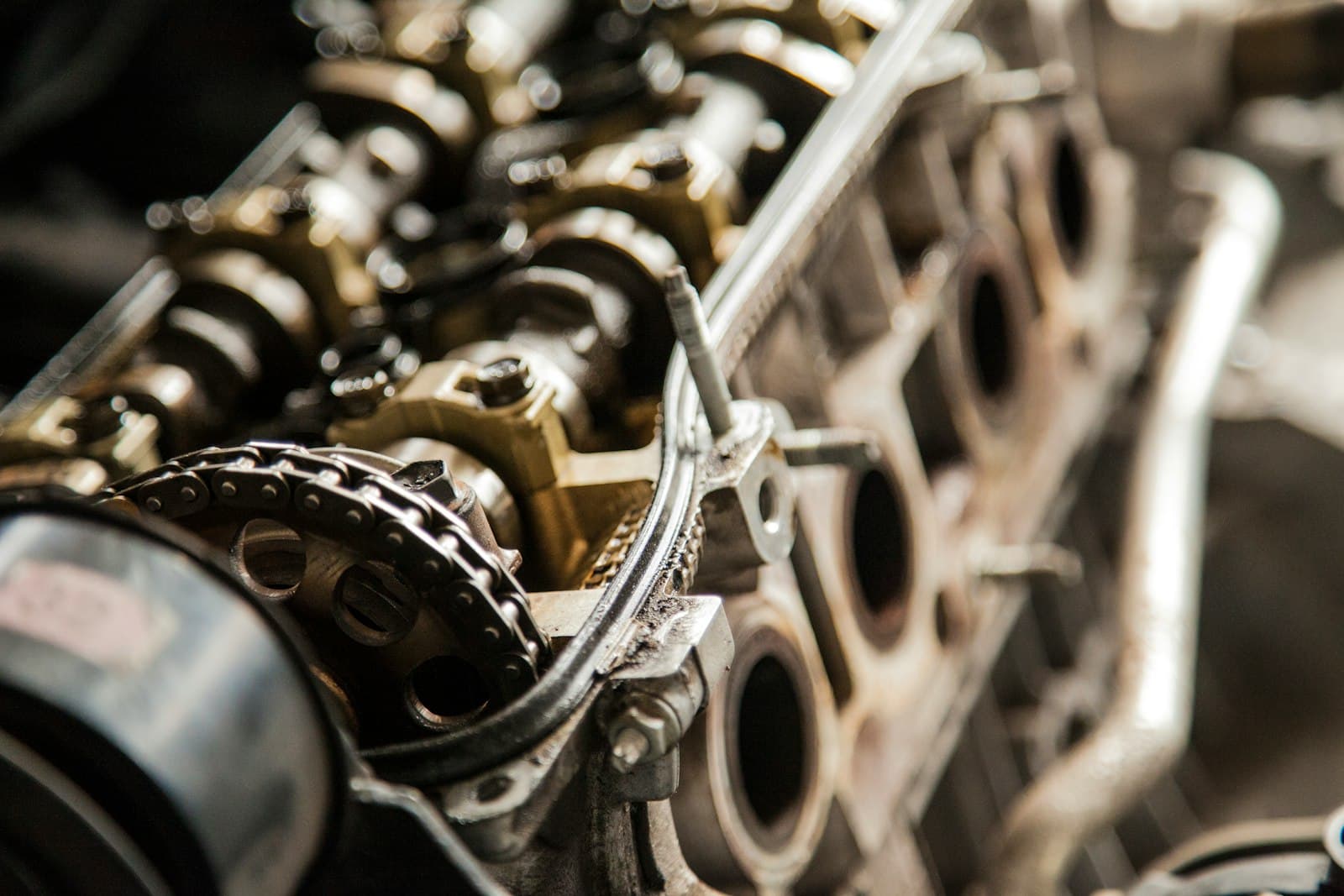 A rebuilt automotive engine block ready to ship